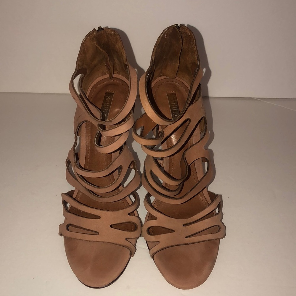 Schultz boot sandals Tan size 39